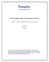 Q&A: What is a two-stage regulator's effect on supply pressure?