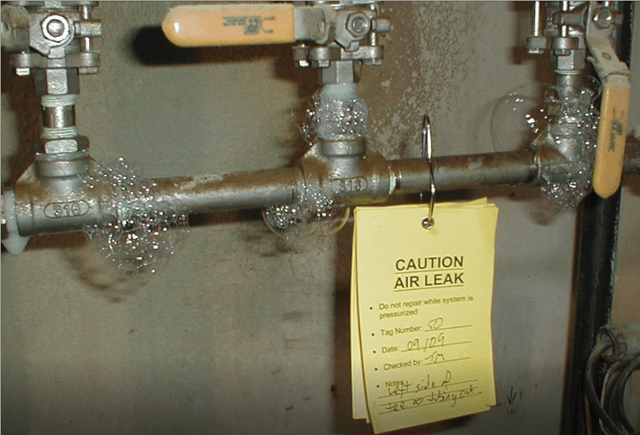 Compressed Gas Leak Detection