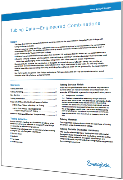 tubing-engineered-combinations-pressure-ratings-swagelok-california