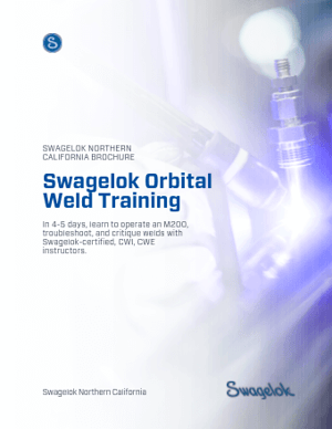 Swagelok Northern California Brochure 440x340 Orbital Weld Training
