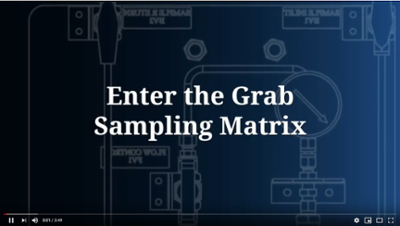 Enter The Grab Sampling Matrix-1