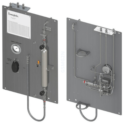 Continuous Flow Gas Sampler<small>front, back</small>