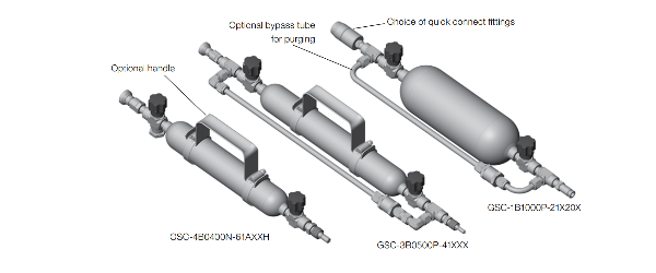 Swagelok Grab Sample Cylinders (GSC)