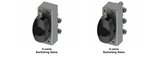 Swagelok 2-valve and 3-valve switching valves