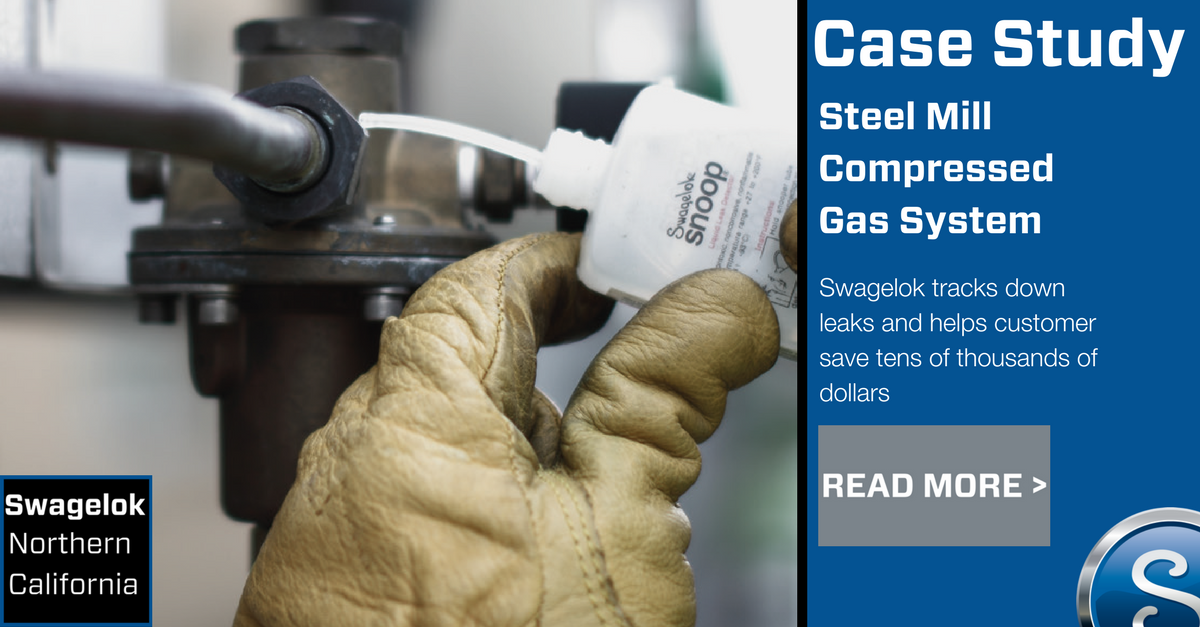 Case Study: Steel Mill Compressed Gas System