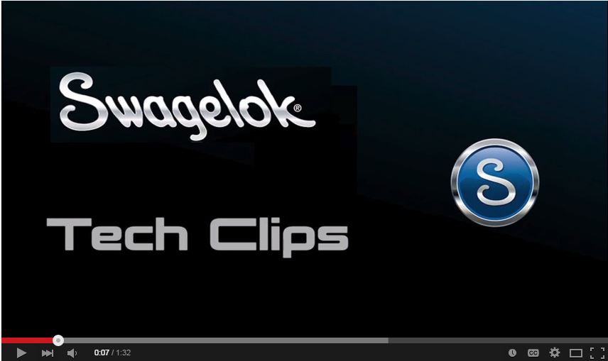 Video: Swagelok® Tech Clip - Swagelok Tube Fitting Installation