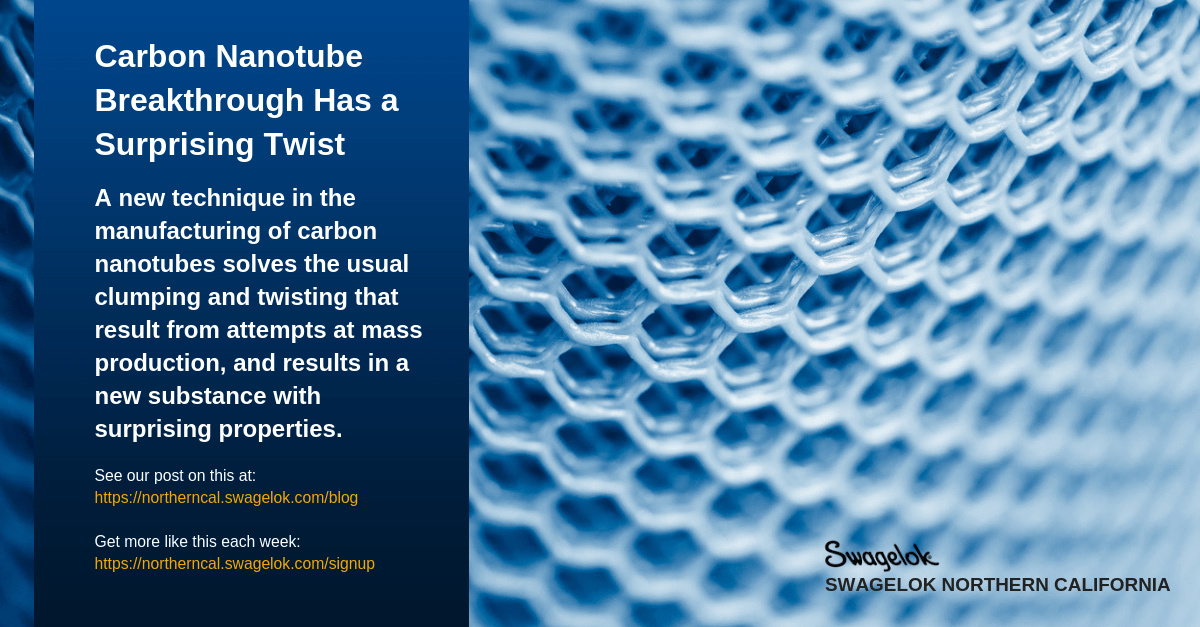 Carbon Nanotube Breakthrough Has a Surprising Twist