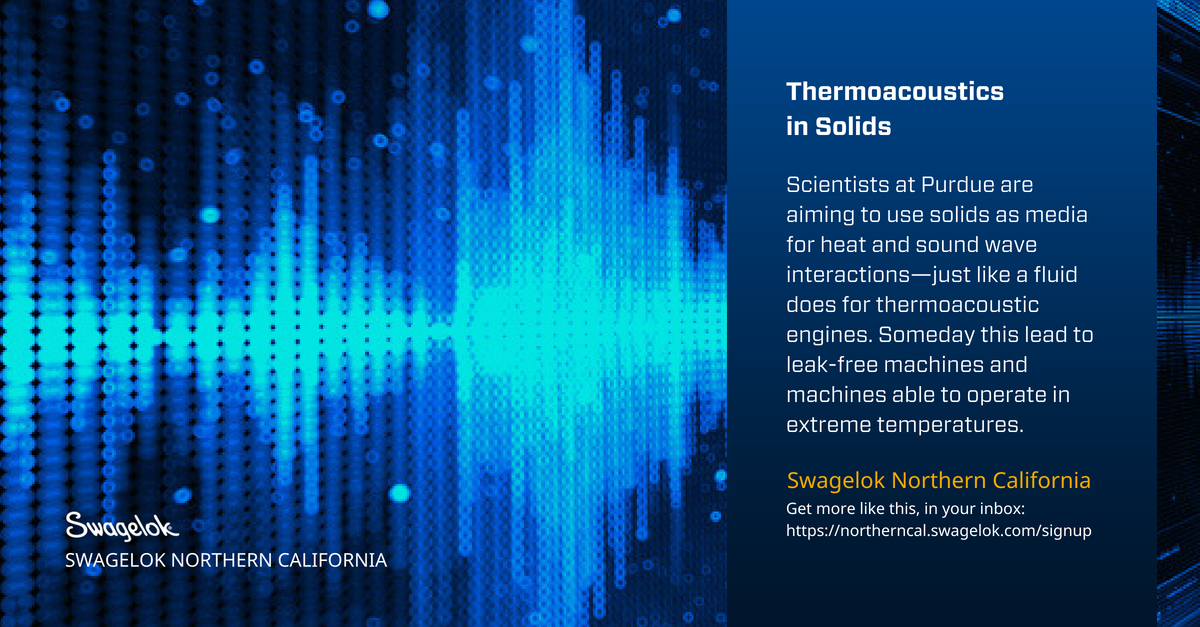 Thermoacoustics in Solids