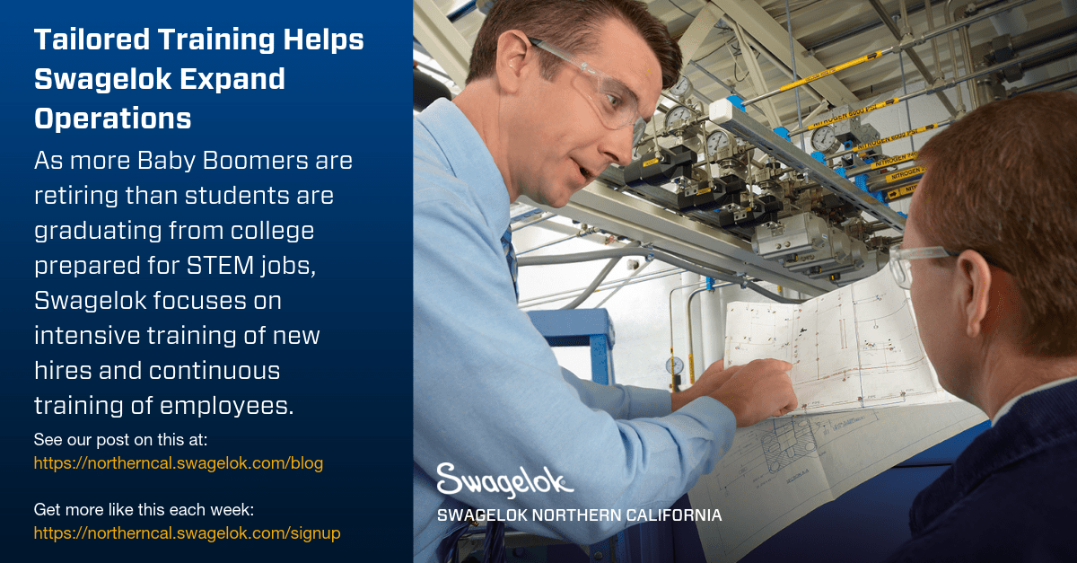Tailored Training Helps Swagelok Expand Operations