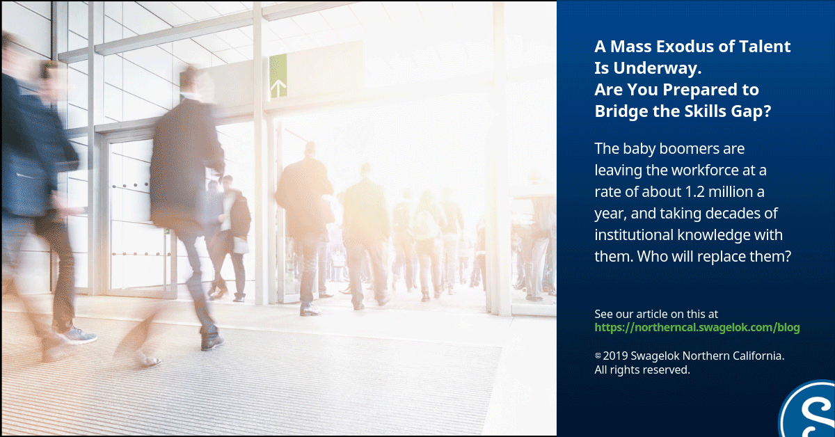 A Mass Exodus of Talent Is Underway, Are You Prepared to Bridge the Skills Gap?