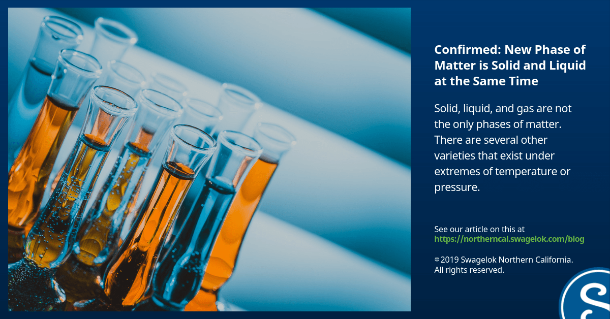 Confirmed: New Phase of Matter is Solid and Liquid at the Same Time