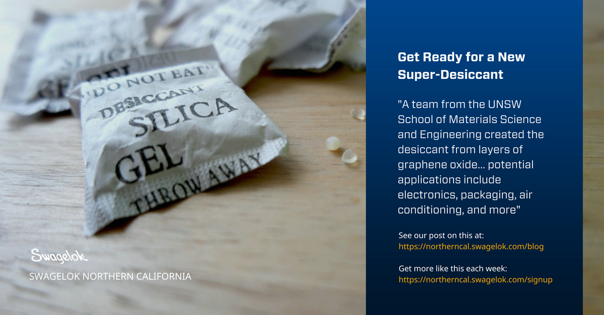 Get Ready for a New Super-Desiccant