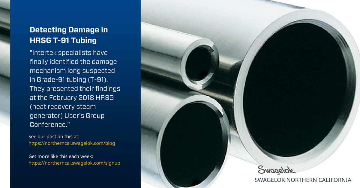 Detecting Damage in HRSG T-91 Tubing