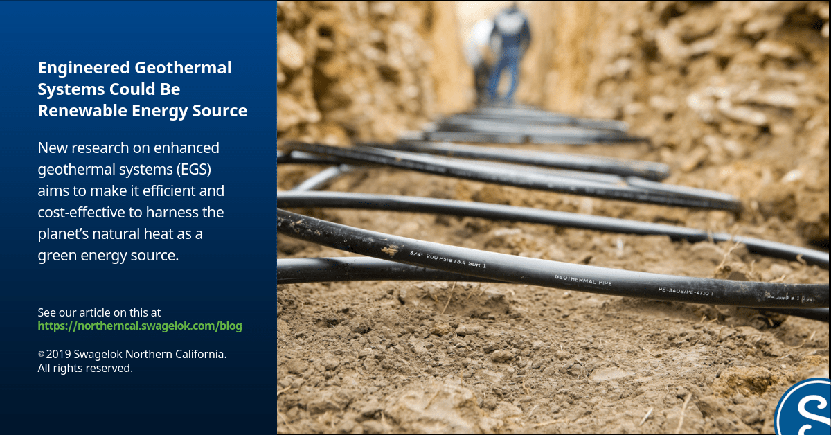 Engineered Geothermal Systems Have Wide Potential as a Renewable Energy Source