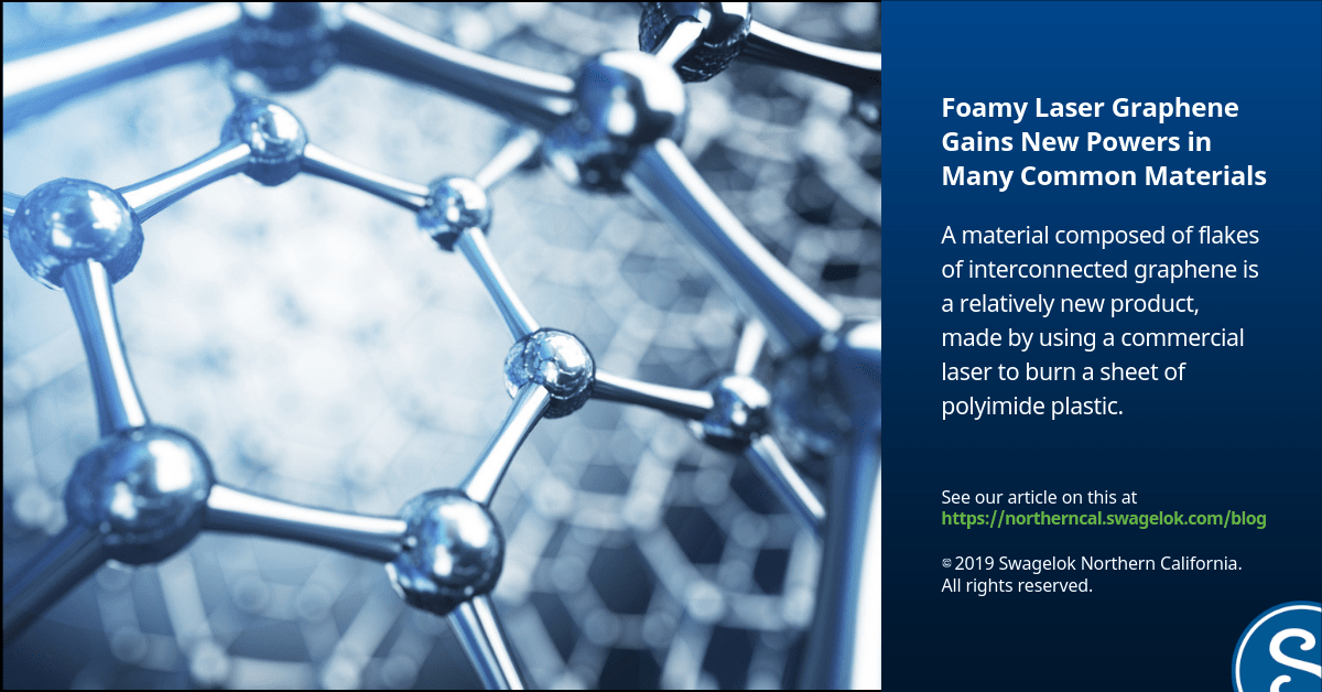 Foamy Laser Graphene Gains New Powers in Many Common Materials