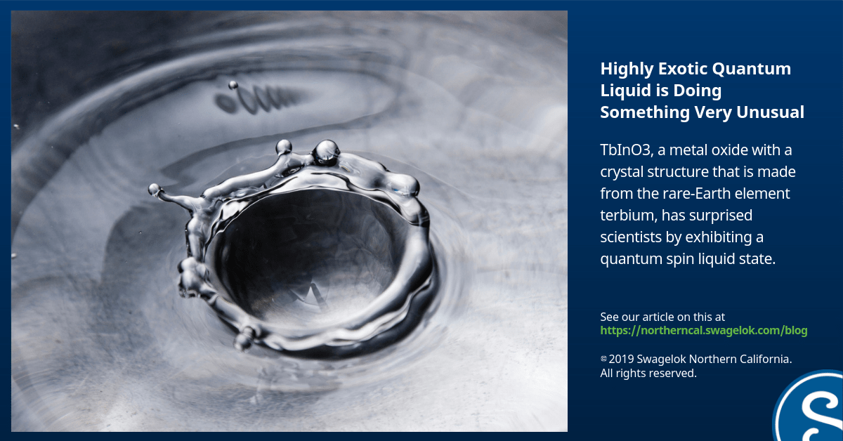 Highly Exotic Quantum Liquid is Doing Something Very Unusual
