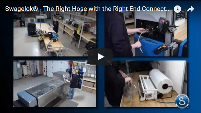 Swagelok Hose Assembly Video Shows Swagelok Hose Technicians at Work