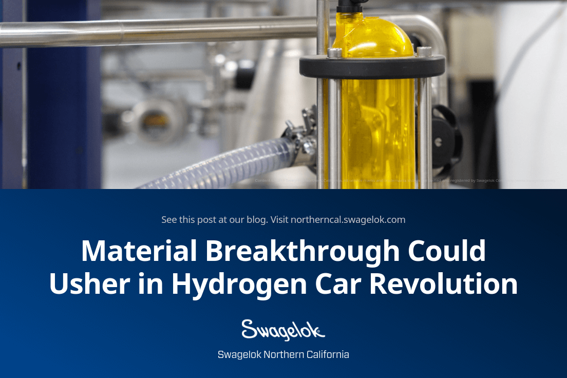 Material Breakthrough Could Usher in Hydrogen Car Revolution