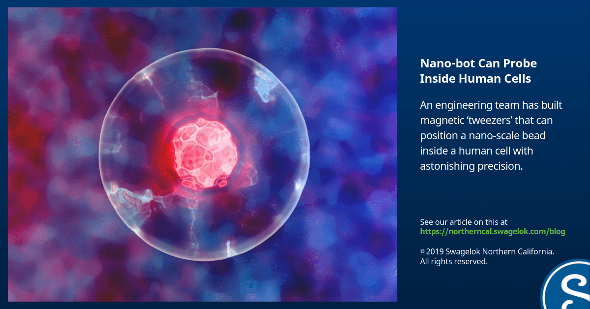 Nano-bot Can Probe Inside Human Cells