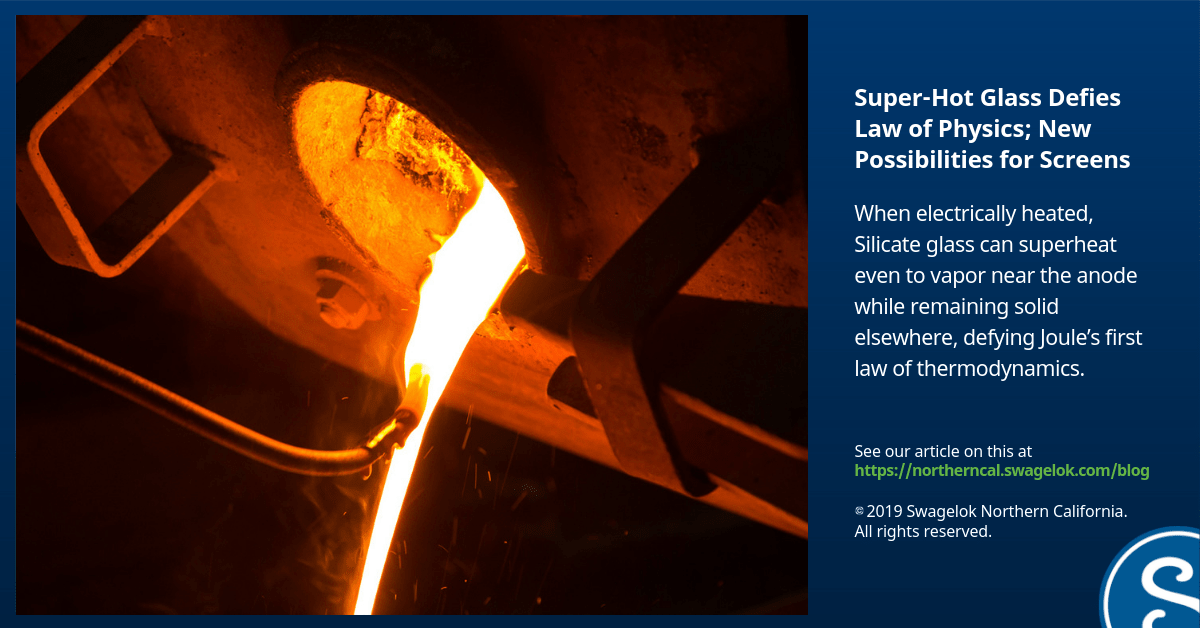 Super-hot Glass Defies Law of Physics, Opening New Possibilities for Screens