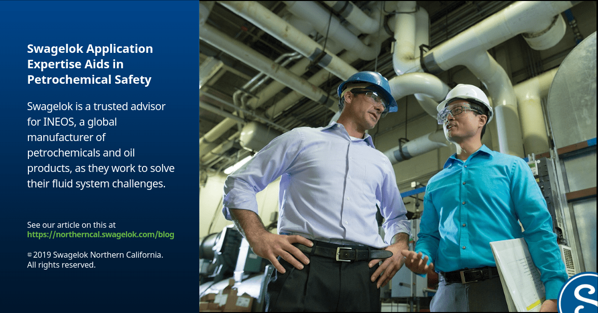 Case Study: Swagelok Application Expertise Aids in Petrochemical Safety for INEOS