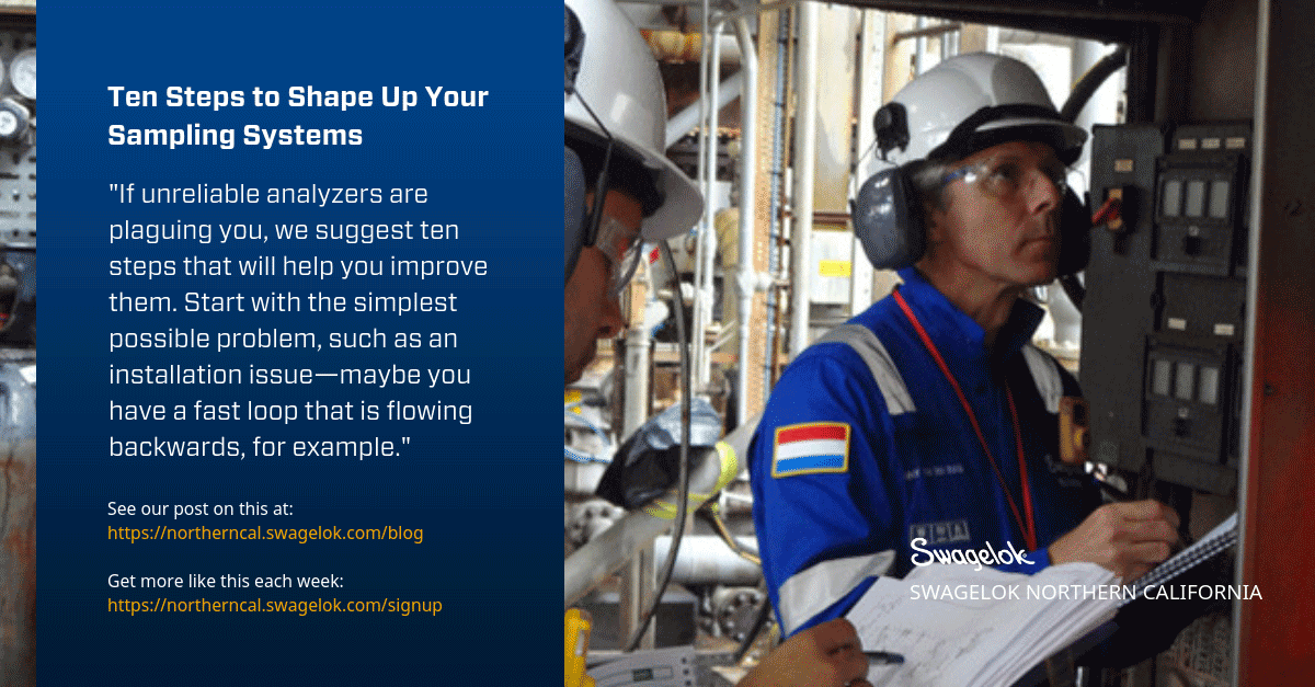 Ten Steps to Shape Up Your Sampling Systems
