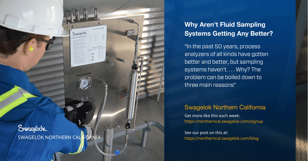 Why Aren't Fluid Sampling Systems Getting Any Better?